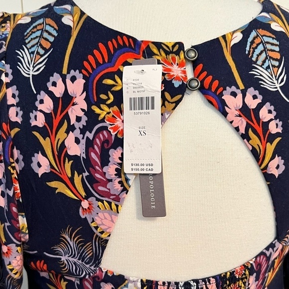 NWT Anthropologie Maeve Sawyer Balloon-Sleeved Dress - Picture 16 of 16